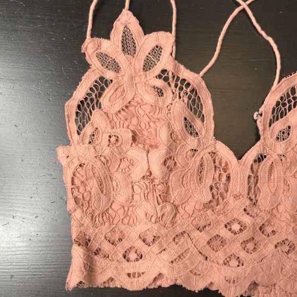 Free People NWT Adella Bralette size S - Picture 8 of 11